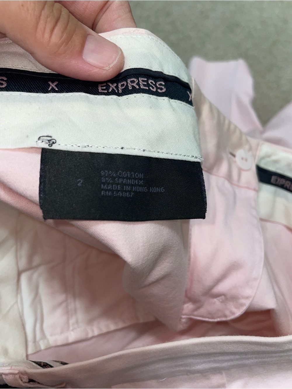Express editor Light Pink ankle Pants - Picture 6 of 9